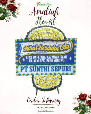 Papan Bunga Duka di Mogolaing