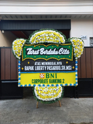 Papan Bunga Duka di Mogolaing
