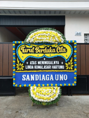 Papan Bunga Duka di Mogolaing